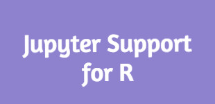 Install Jupyter Notebook Support for R